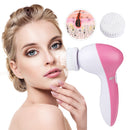 1Pc Facial Cleansing Brush Waterproof Face Spin Cleaning Brush